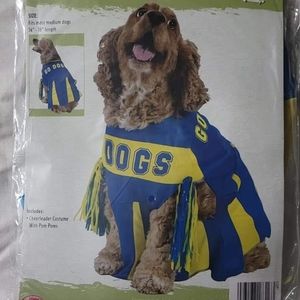 #014 NEW⭐️Cheerleader Dog Costume Small- Medium Size